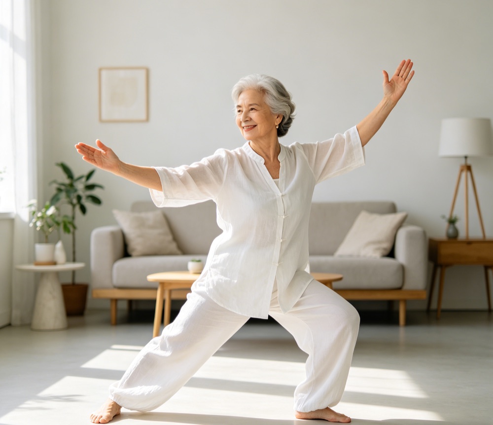 Evening Tai Chi for Stress Relief and Sleep